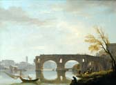 view of the ponte rotto rome